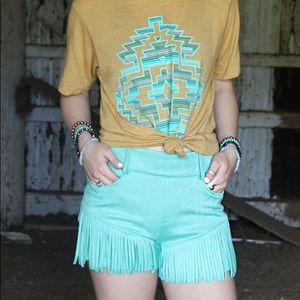 Crazy Train Any Fringe of Mine Shorts